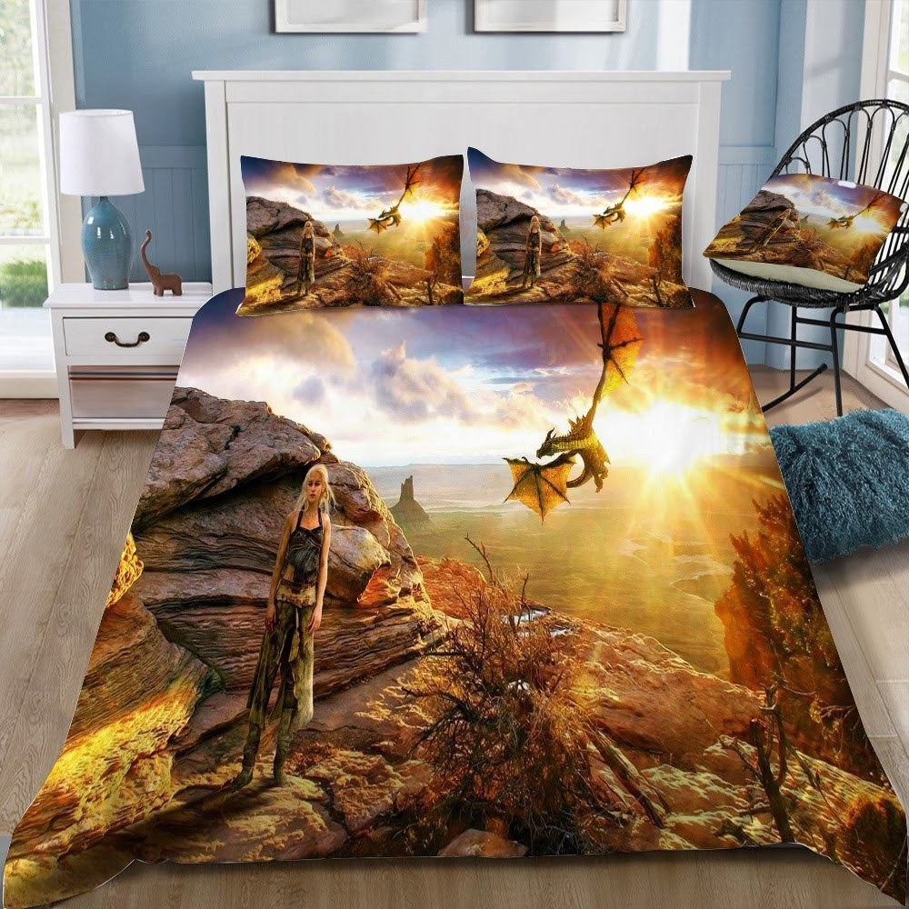 Game Of Thrones 128 3D Customized Duvet Cover Bedding Set