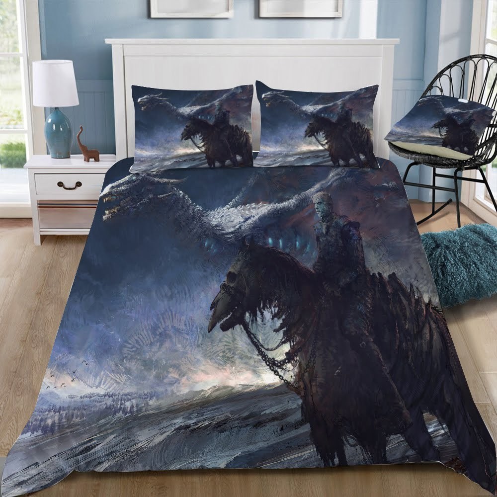 Game Of Thrones Dragon 3D Customized Duvet Cover Bedding Set