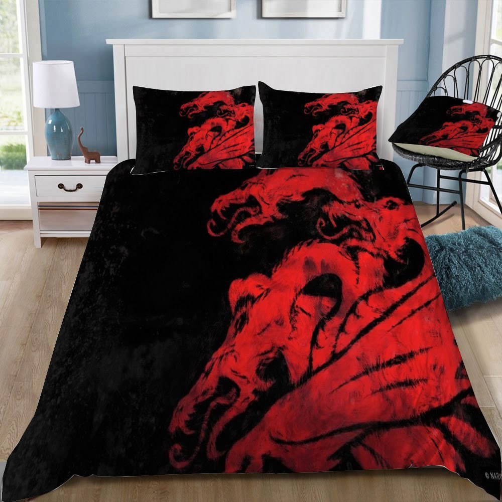 Game Of Thrones Dragon 81 3D Customized Duvet Cover Bedding Set