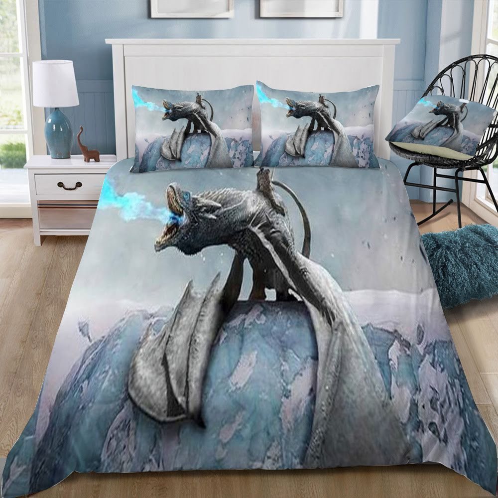 Game Of Thrones Dragon 95 3D Customized Duvet Cover Bedding Set