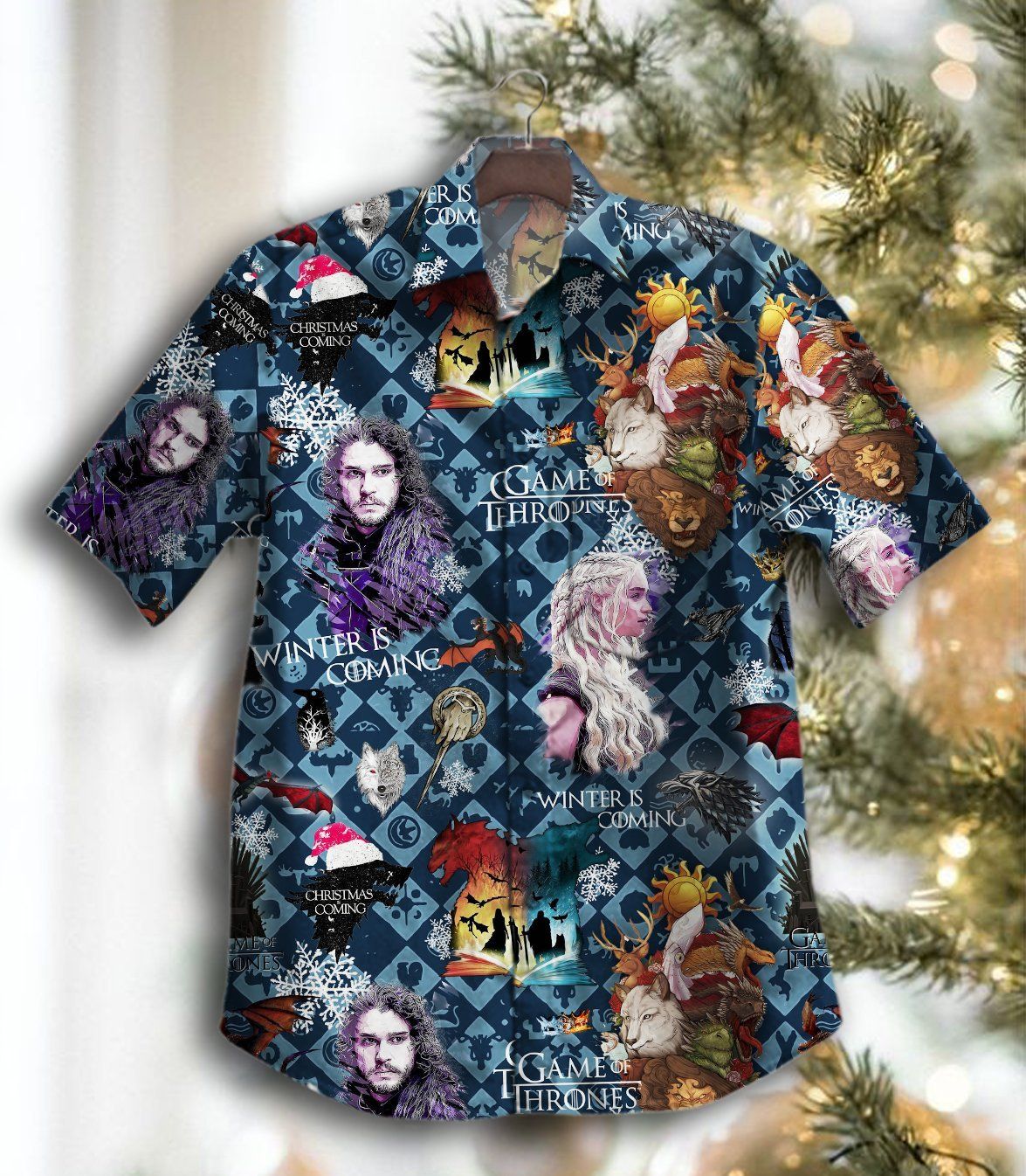 Game Of Thrones Hawaiian Shirt 3D T-Shirt