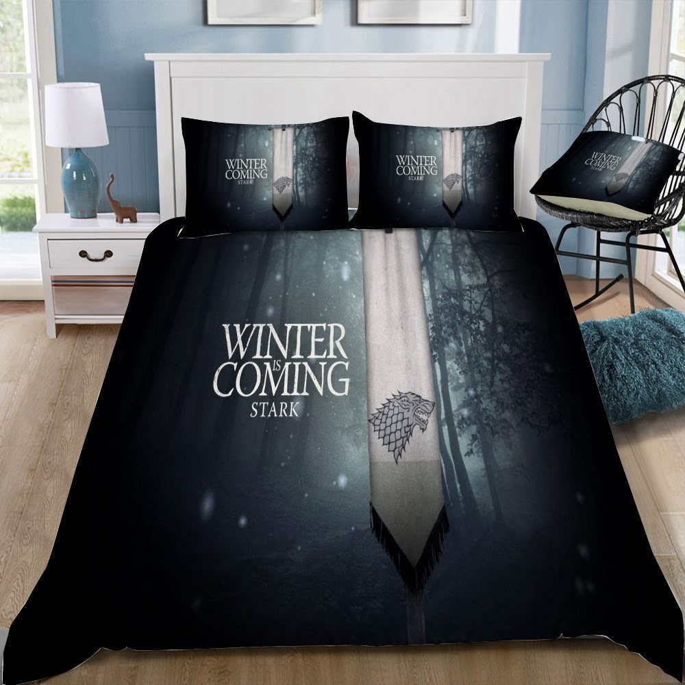Game Of Thrones Logo 15 3D Customized Duvet Cover Bedding Set