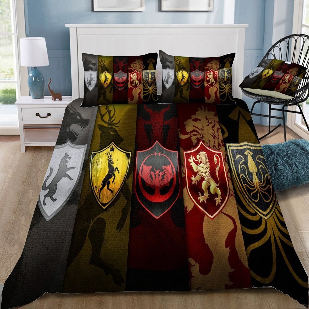 Game Of Thrones Logo 20 3D Customized Duvet Cover Bedding Set
