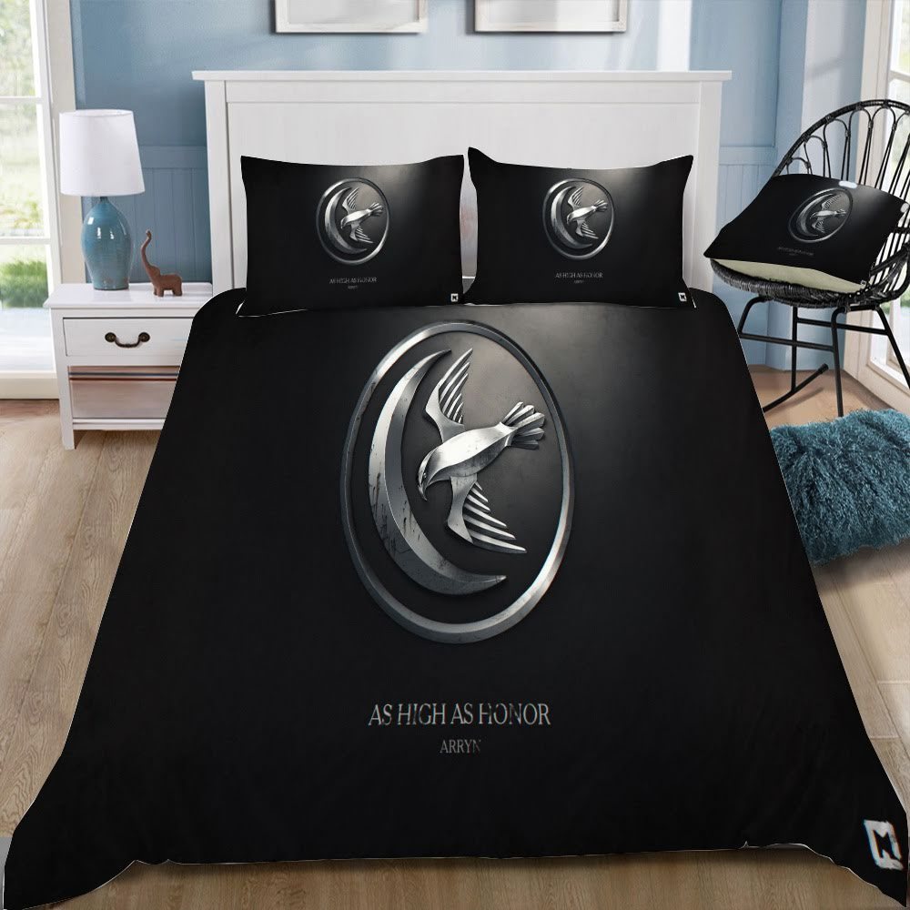 Game Of Thrones Logo 2 3D Customized Duvet Cover Bedding Set