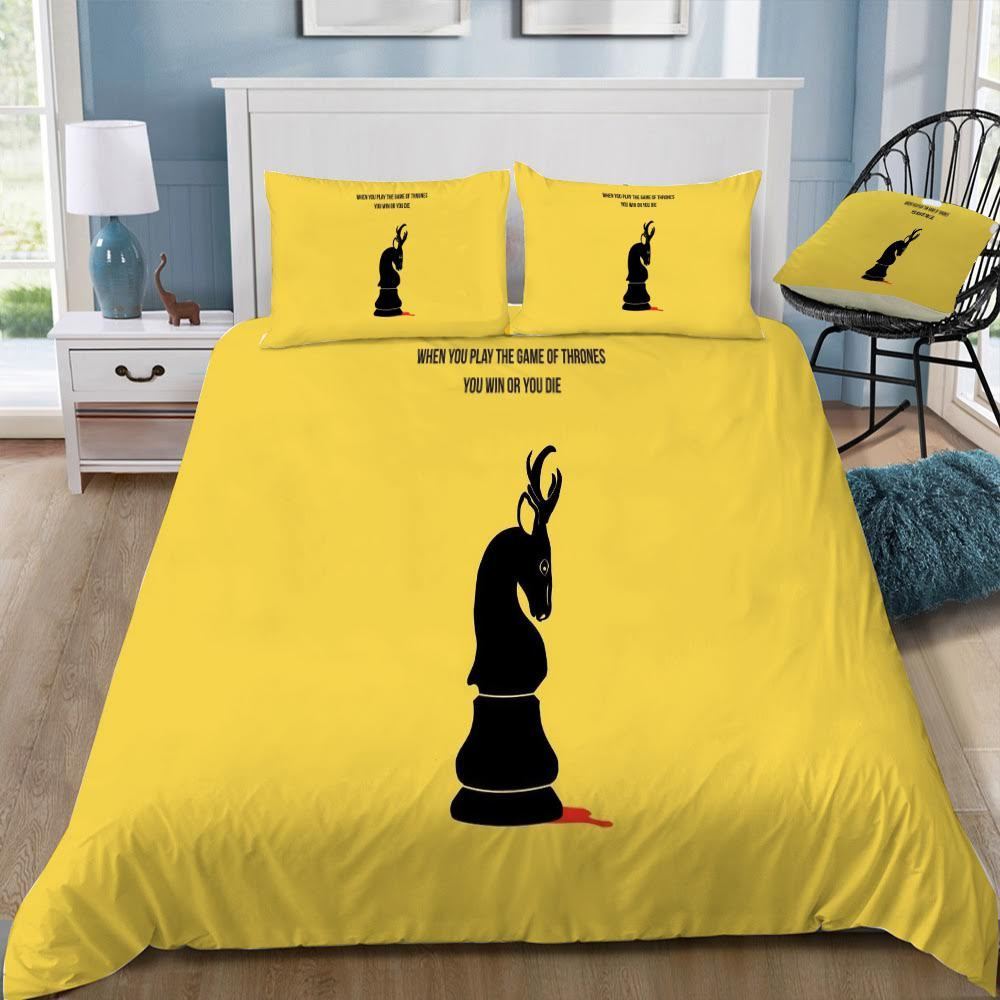 Game Of Thrones Logo 31 3D Customized Duvet Cover Bedding Set