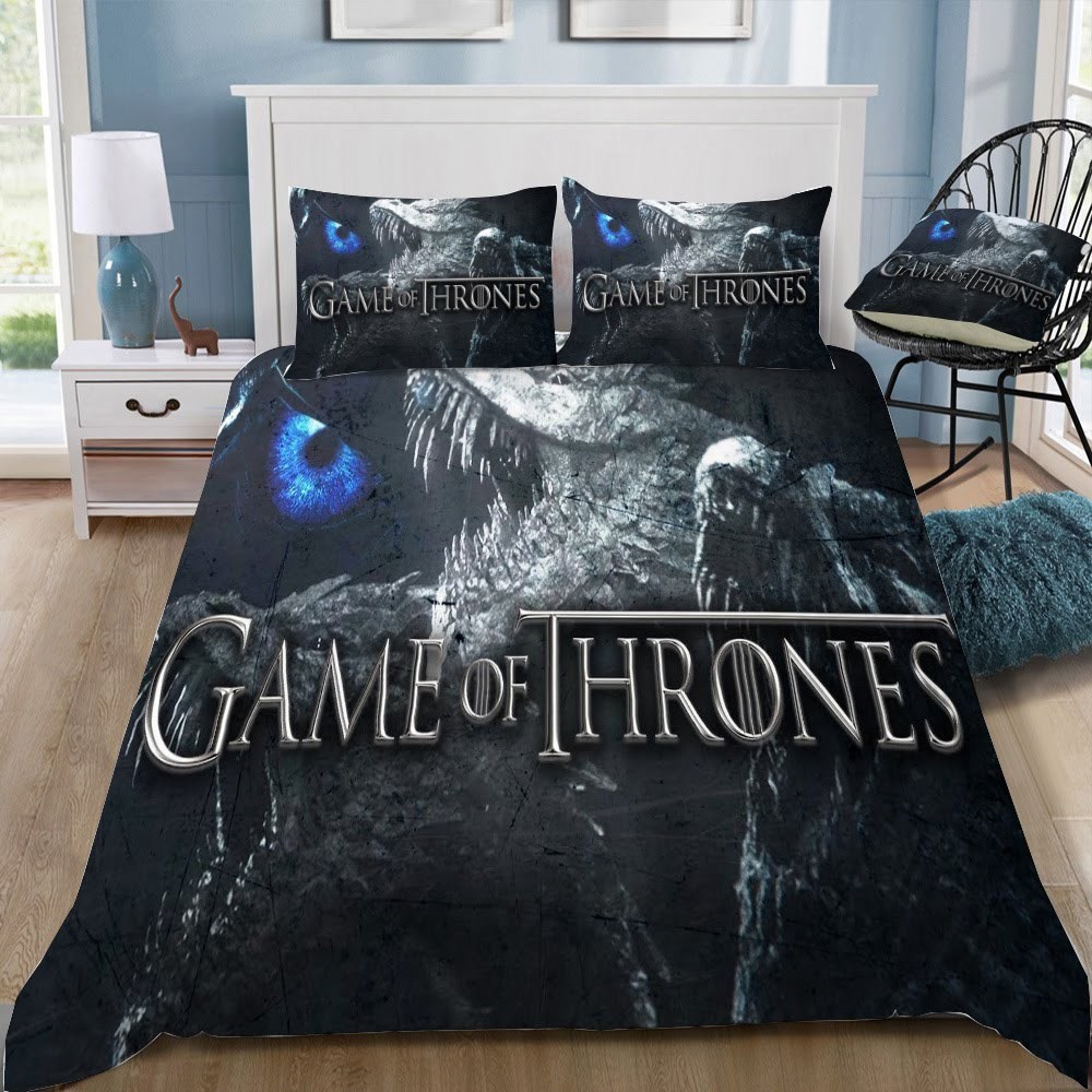 Game Of Thrones Logo 35 3D Customized Duvet Cover Bedding Set