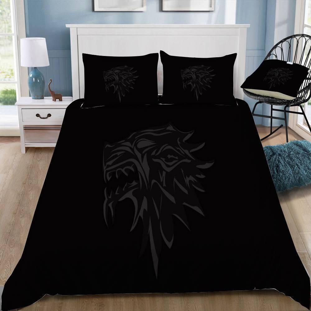 Game Of Thrones Logo 39 3D Customized Duvet Cover Bedding Set