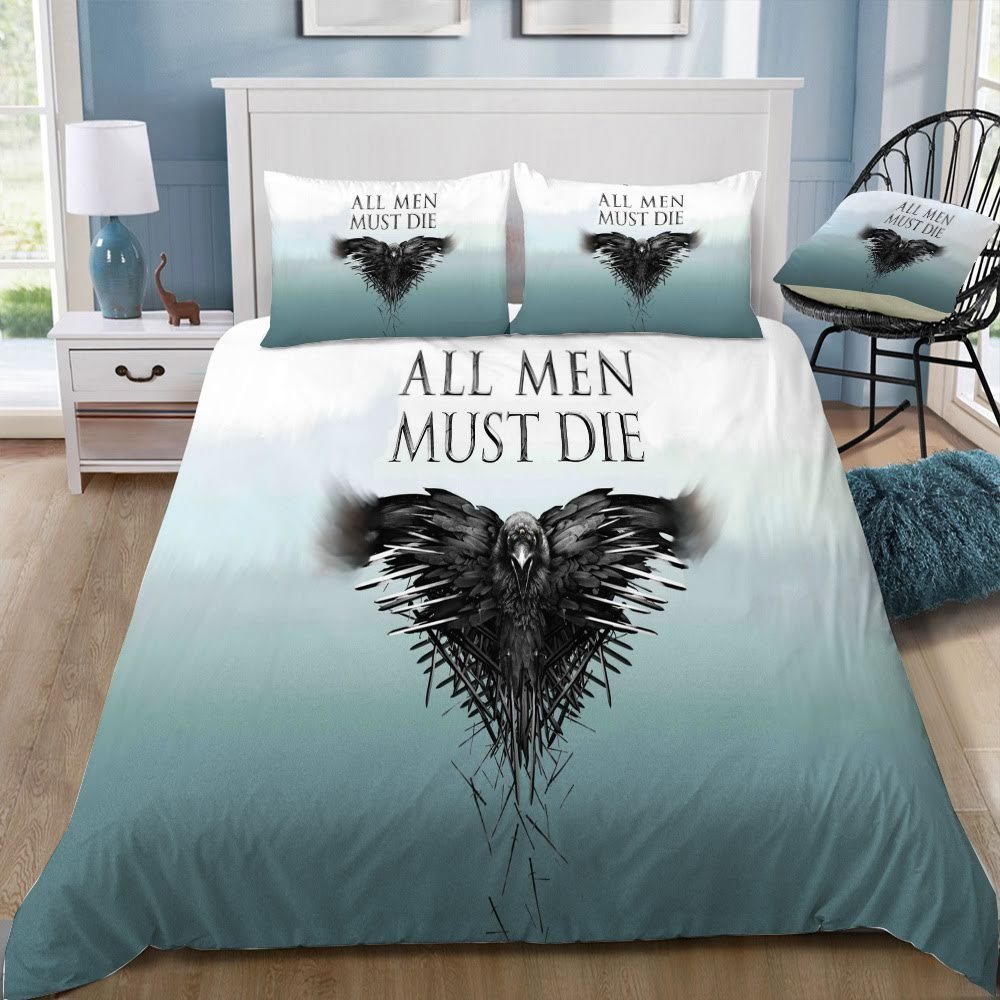 Game Of Thrones Logo 3D Customized Duvet Cover Bedding Set