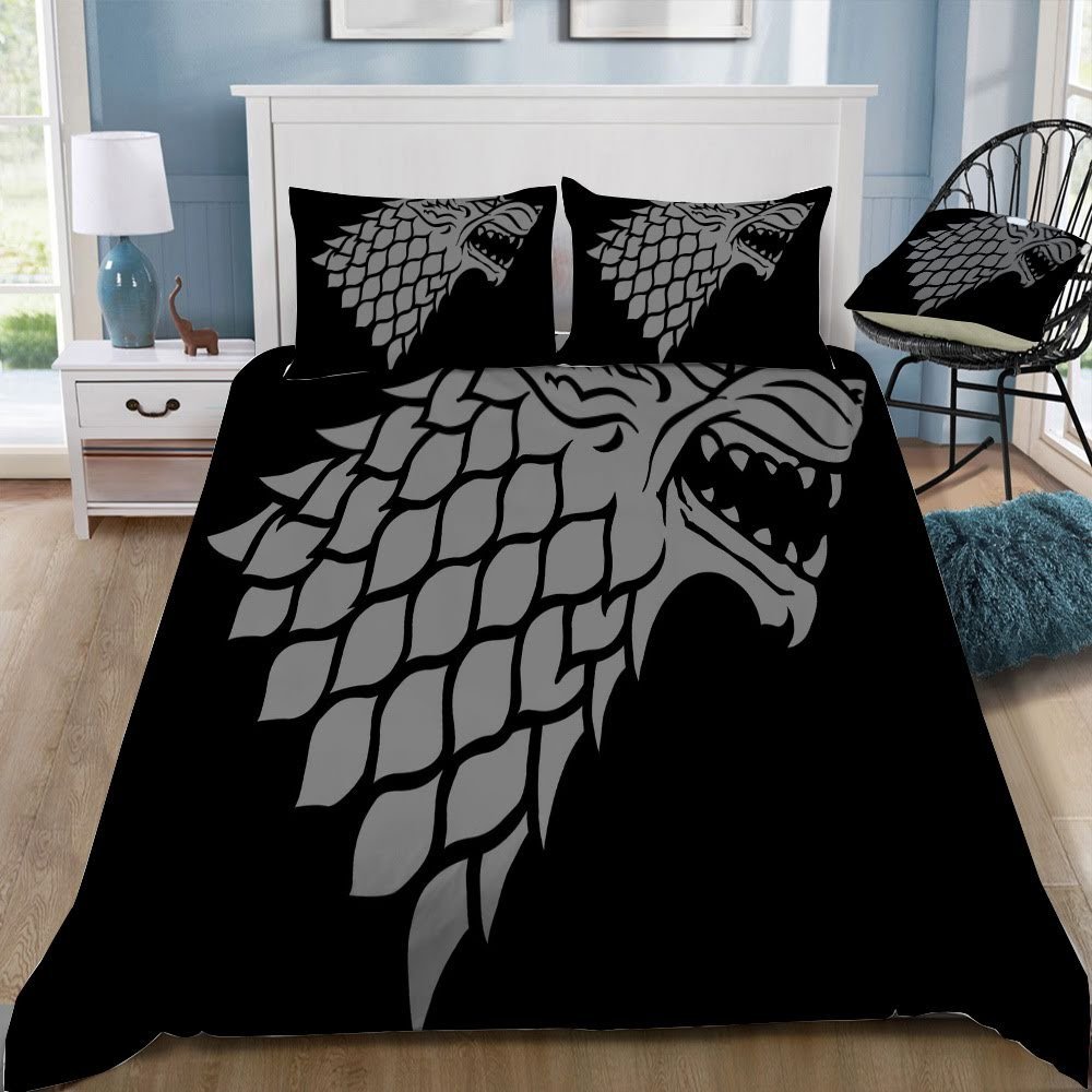 Game Of Thrones Logo 52 3D Customized Duvet Cover Bedding Set