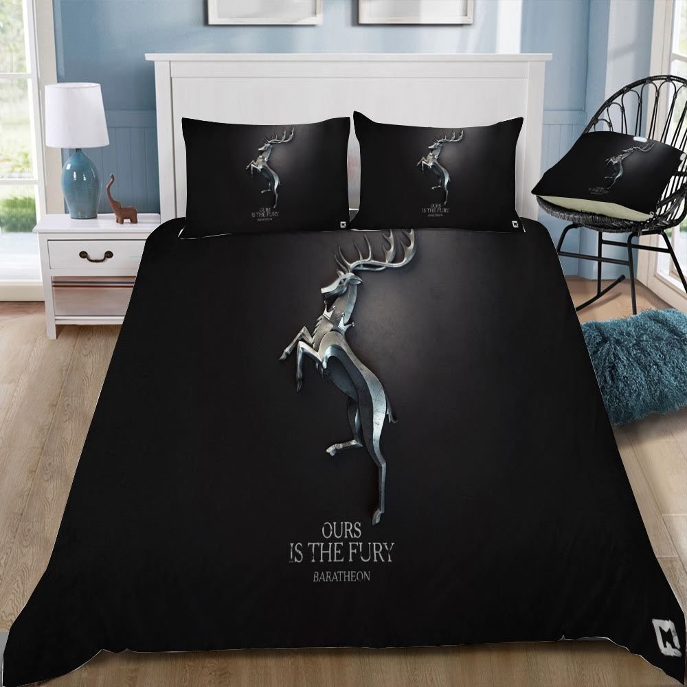 Game Of Thrones Logo 58 3D Customized Duvet Cover Bedding Set