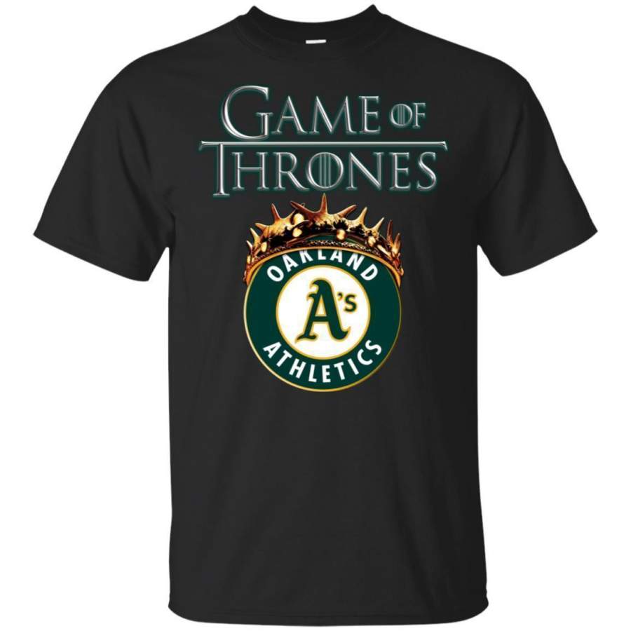 Game Of Thrones Oakland Athletics T-shirt Men Women Fan