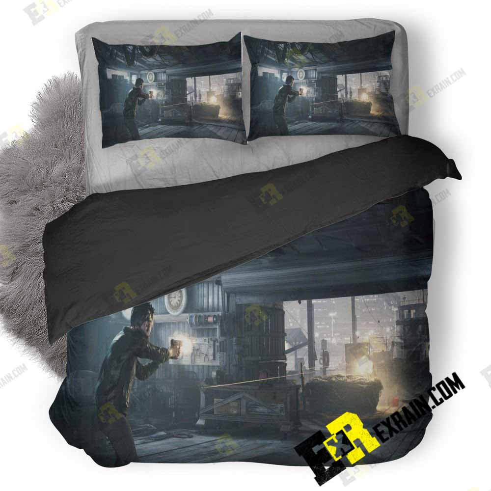 Game Play Quantum Break 3D Customized Duvet Cover Bedding Set