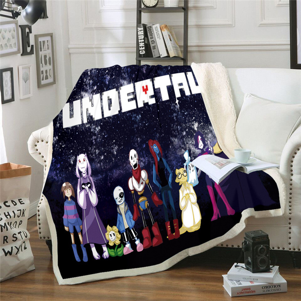 Game Undertale 3d Printed Sherpa Fleece Blanket