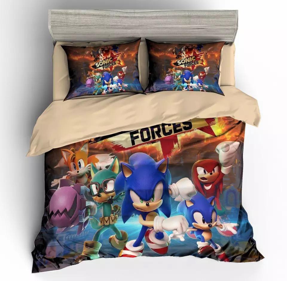 Gameonic Forces For Kids 3D Customized Duvet Cover Bedding Set