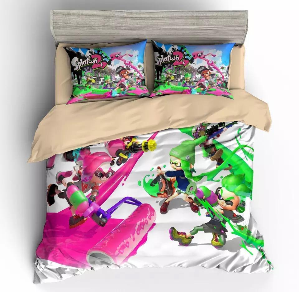 Gameplatoon For Kids 3D Customized Duvet Cover Bedding Set