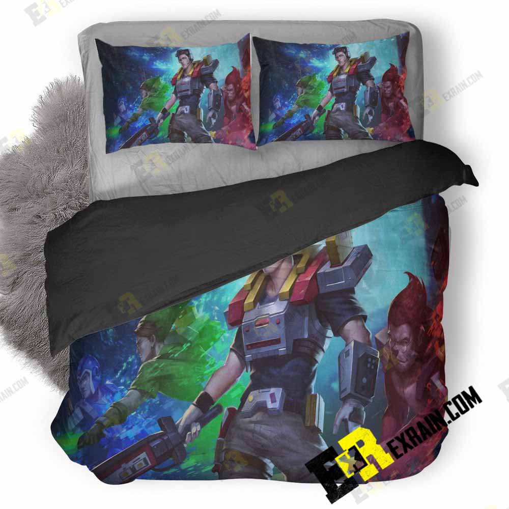Gamerblade Heroes Of Newerth At 3D Customized Duvet Cover Bedding Set