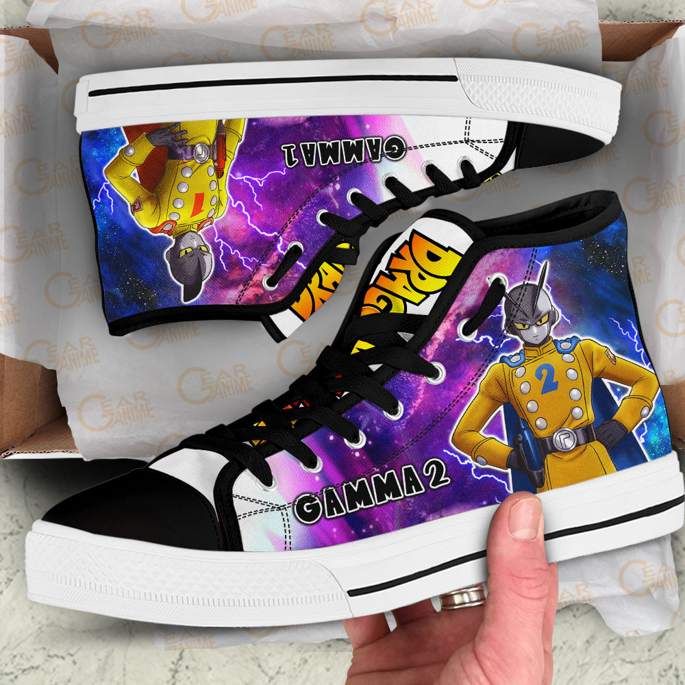 Gamma 1 Gamma 2 High Top Shoes Dragon Ball Super Custom Anime Sneakers