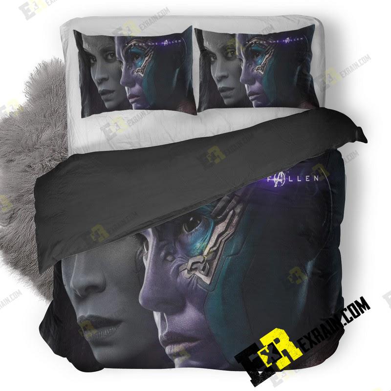 Gamora And Nebula In Avengers Endgame Rc 3D Customized Duvet Cover Bedding Set