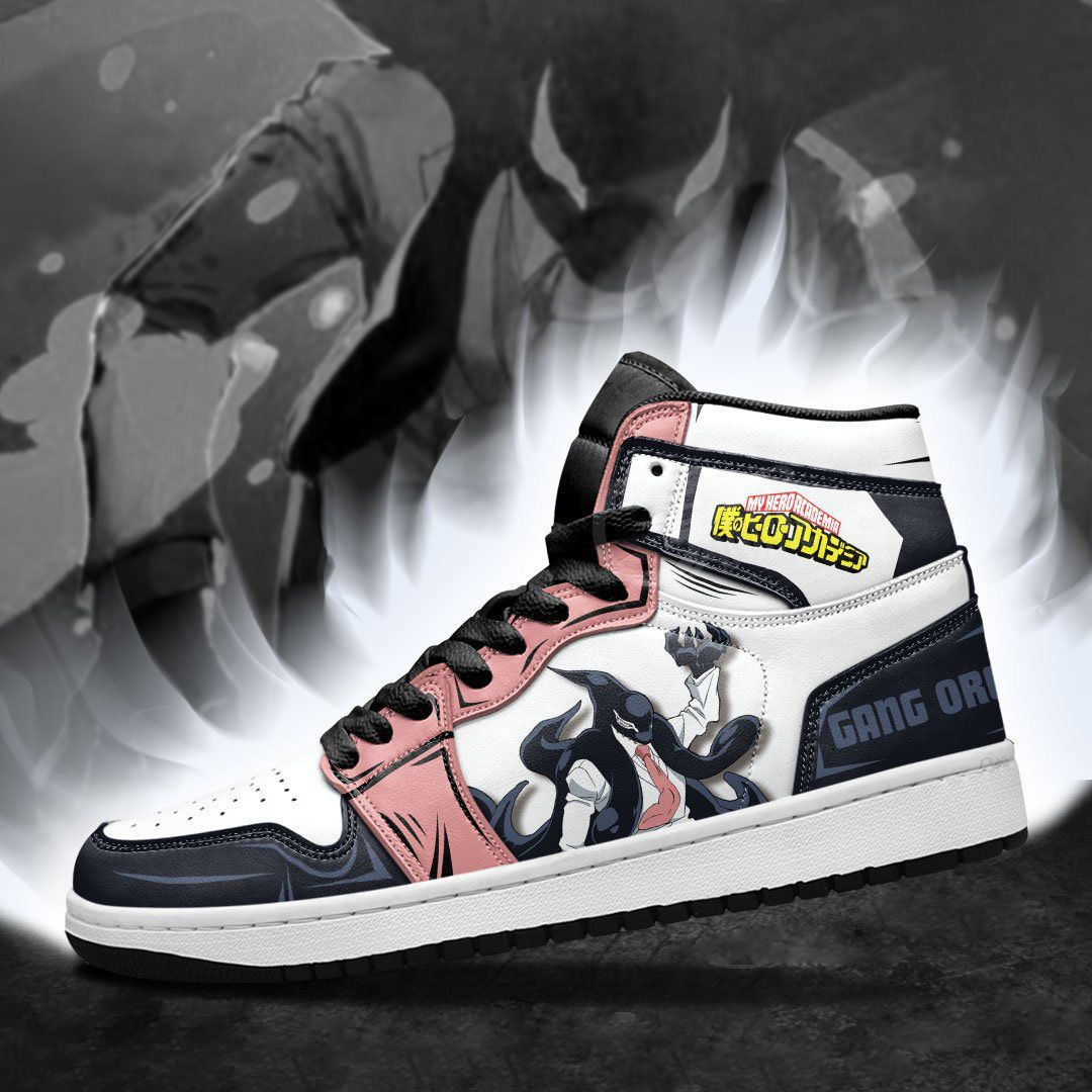 Gang Orca My Hero Academia anime High Top Air Jordan Sneaker, Air Jordan Hightop