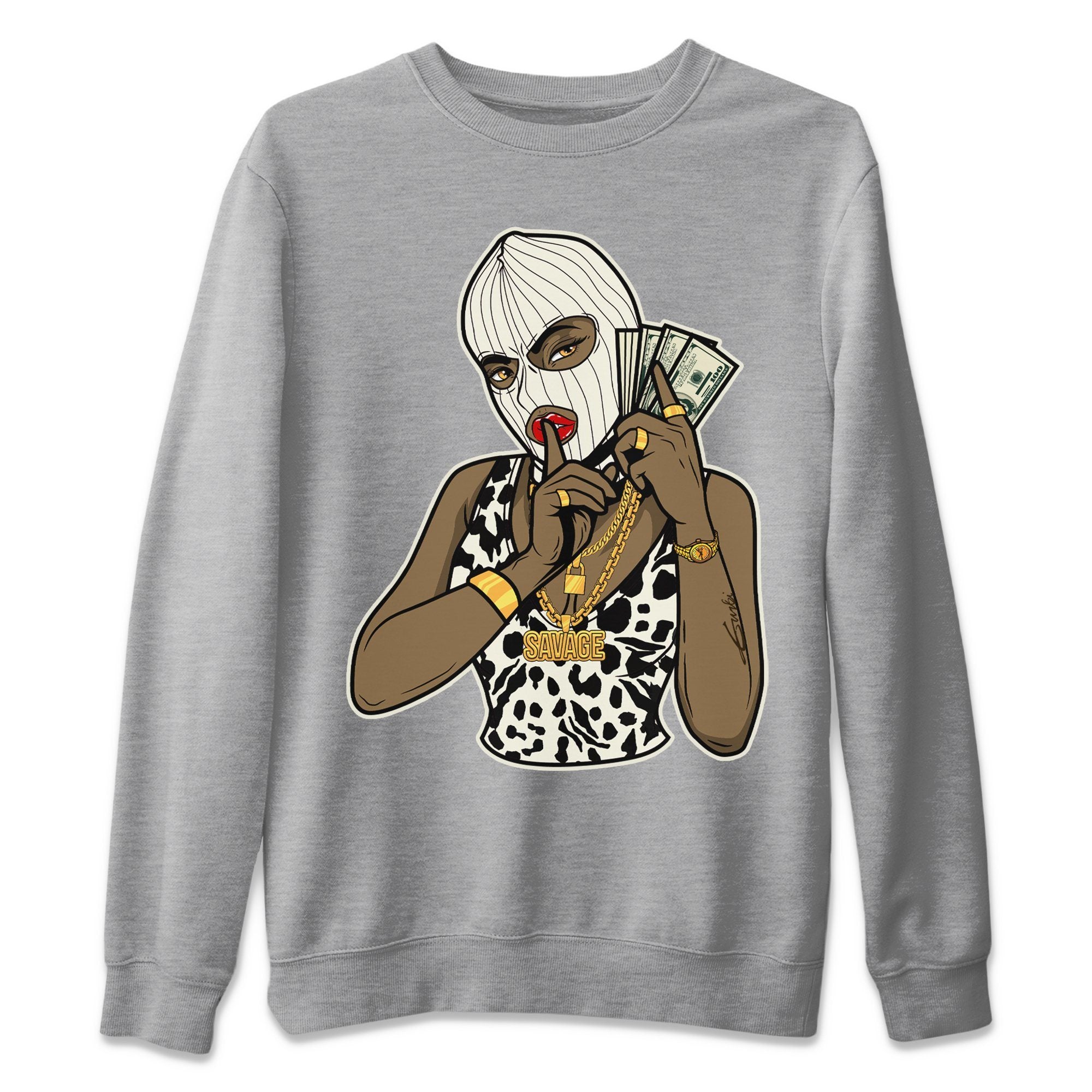 Gangster Women Unisex Sweater – Air Jordan 11 Animal Instinct, Sneakers Matching Sweater