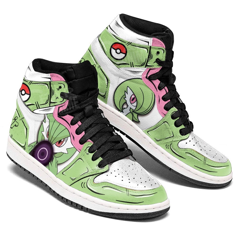 Gardevoir JD1s Sneakers Pokemon Anime Shoes, Air Jordan Hightop