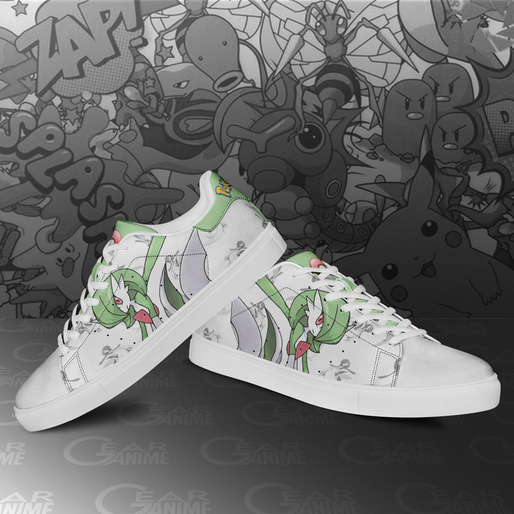 Gardevoir Skate Shoes Pokemon Custom Anime Shoes