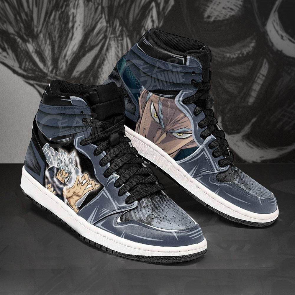 Garou One Punch Man Anime 1 High Top Air Jordan Sneaker, Air Jordan Hightop
