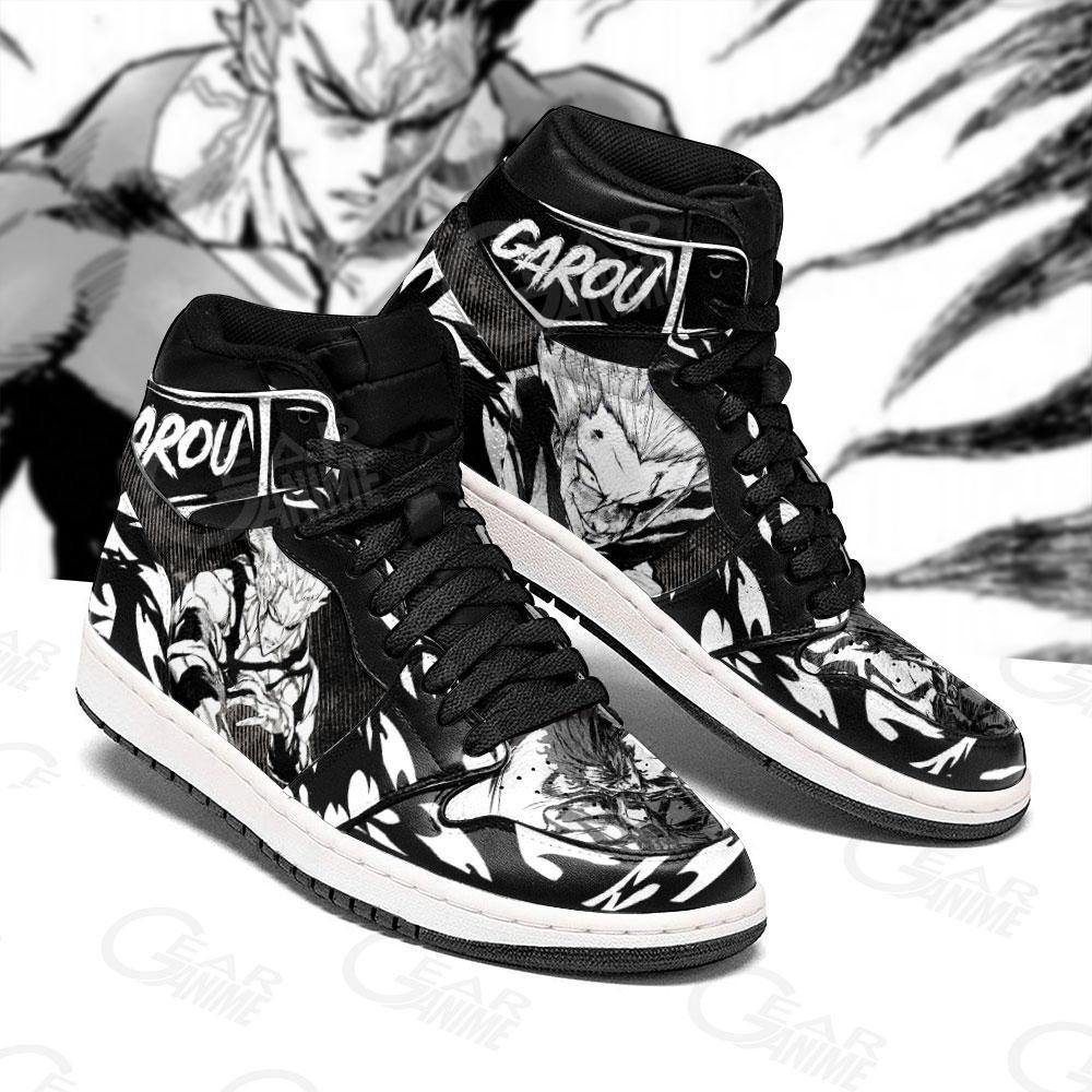 Garou One Punch Man JD1s Sneakers Anime Shoes, Air Jordan Hightop
