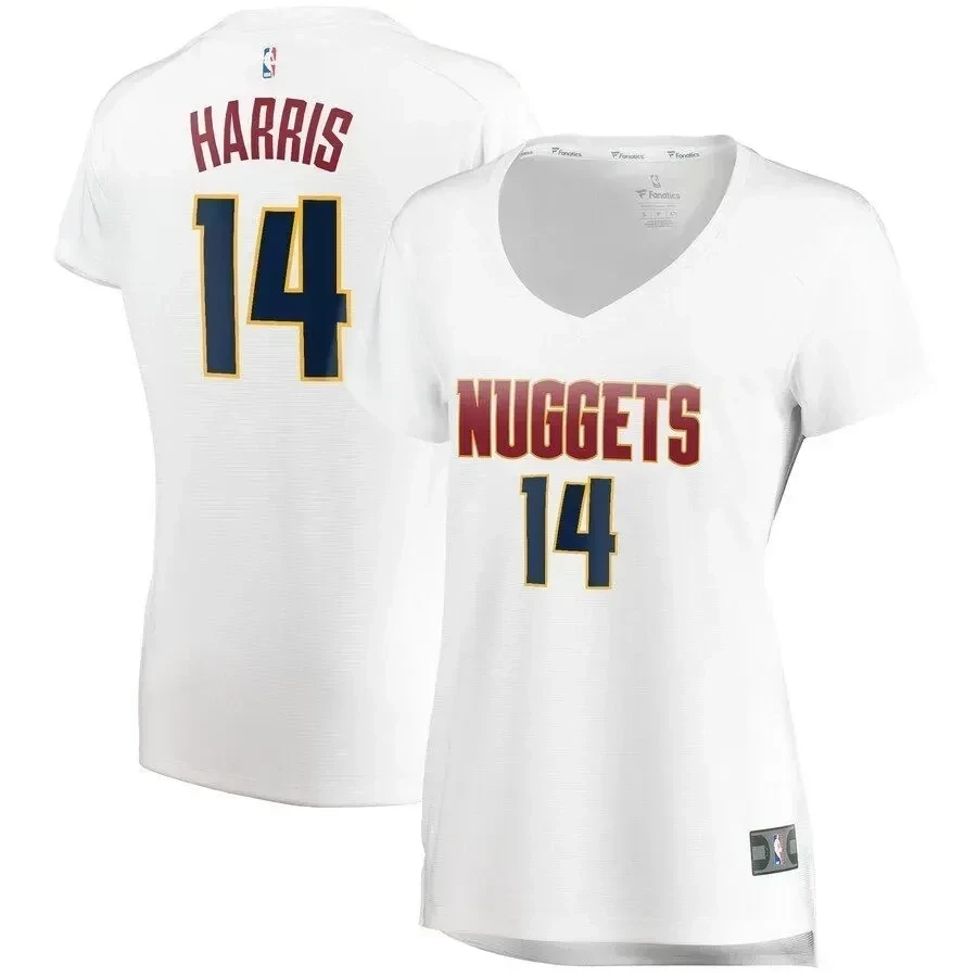 Gary Harris Denver Nuggets Women’s Fast Break Player Jersey – Association Edition – White
