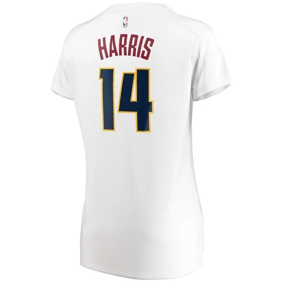 Gary Harris Denver Nuggets Women’s Fast Break Player Jersey – Association Edition – White