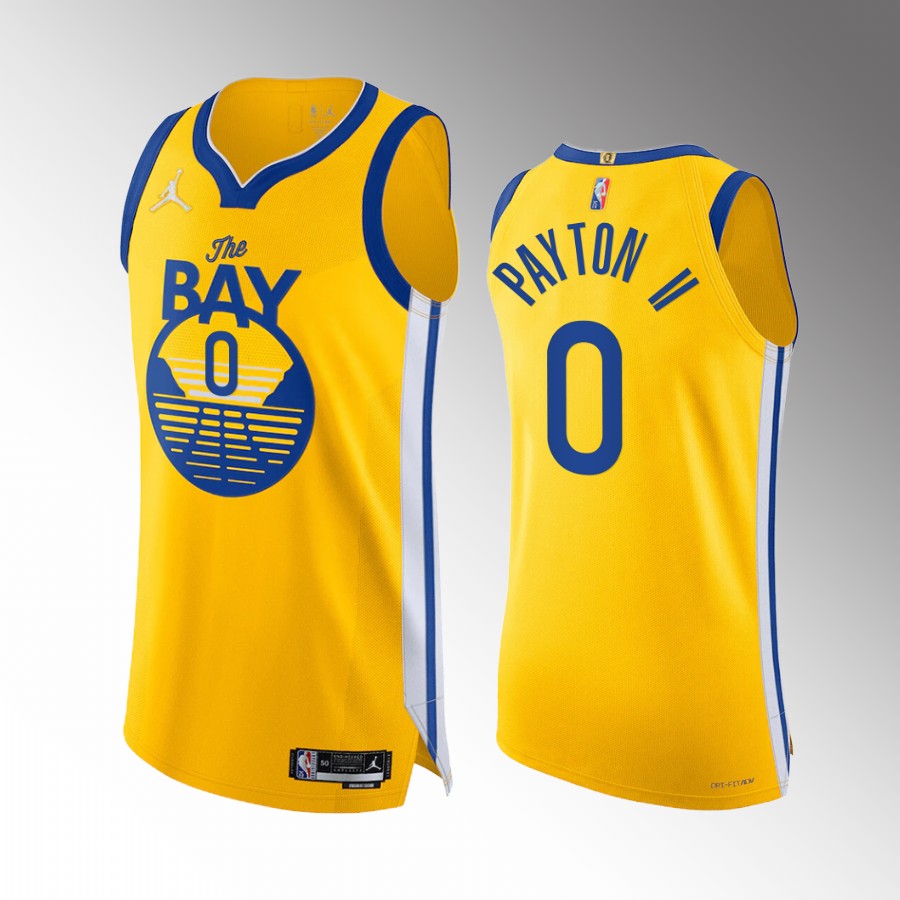Gary Payton II 2022 Warriors #0 Statement Edition Jersey Gold