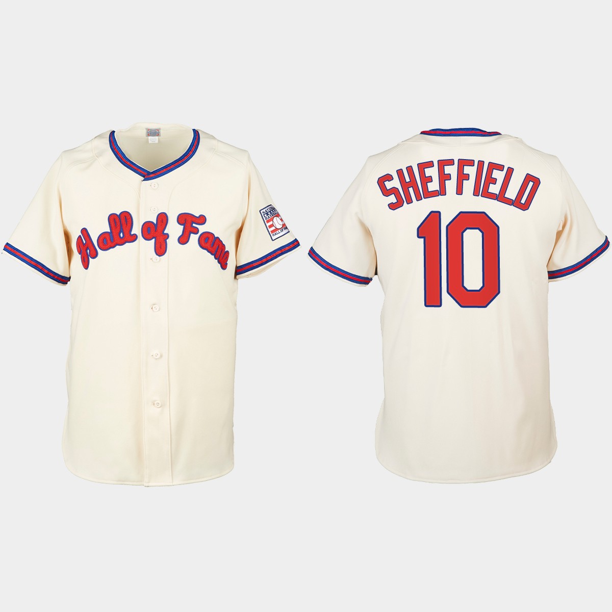Gary Sheffield 2022 Hall of Fame Jersey - Cream