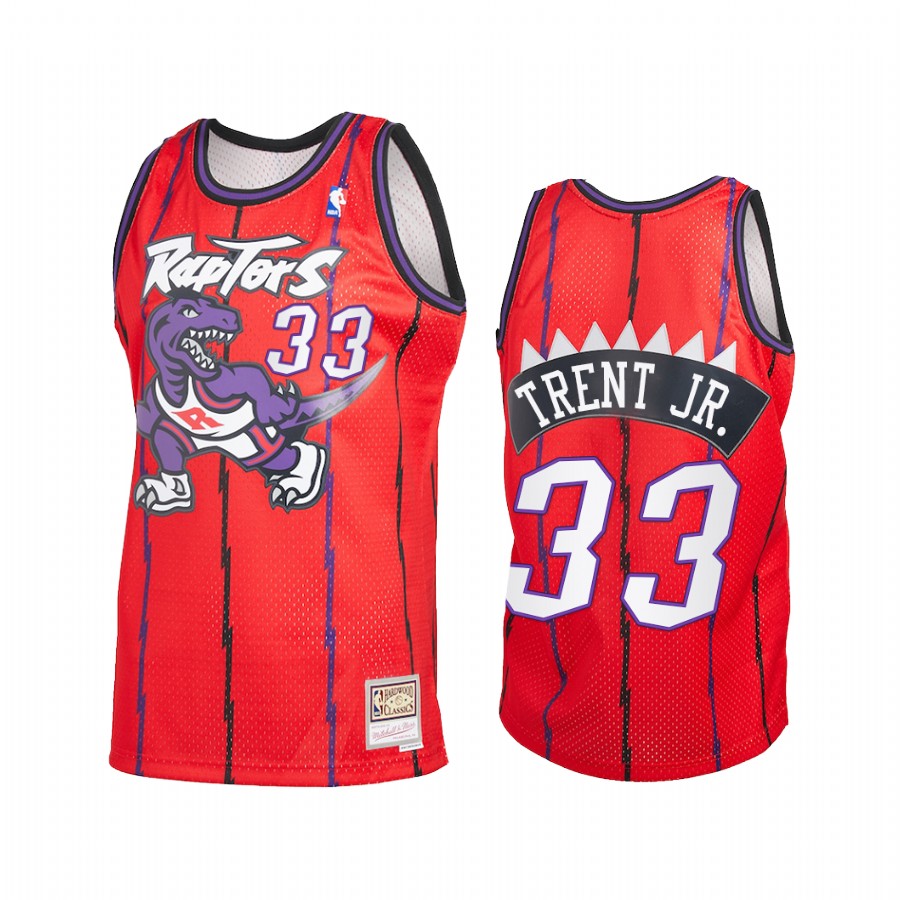 Gary Trent Jr. #33 Toronto Raptors 2021 Reload 2.0 Jersey Red