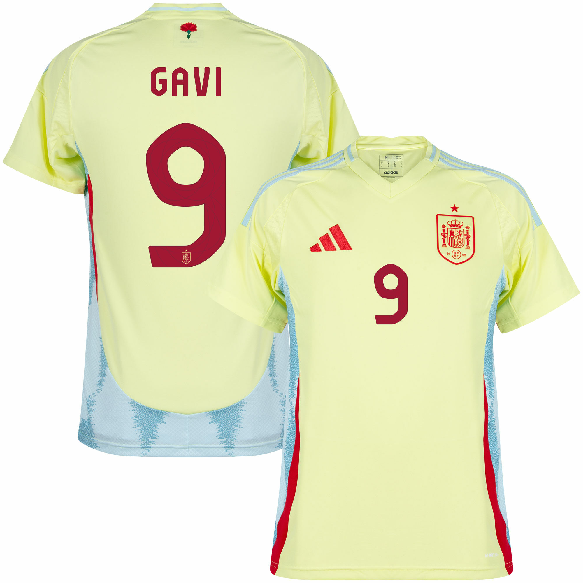 Gavi Men's Spain 2024 Stadium Away Soccer Jersey