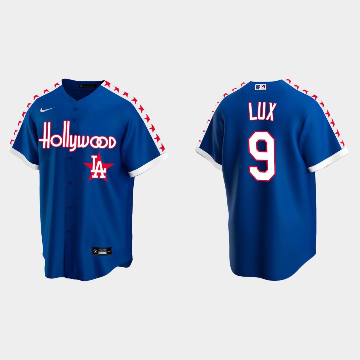 Gavin Lux Los Angeles Dodgers City Connect Special Edition jersey - Royal
