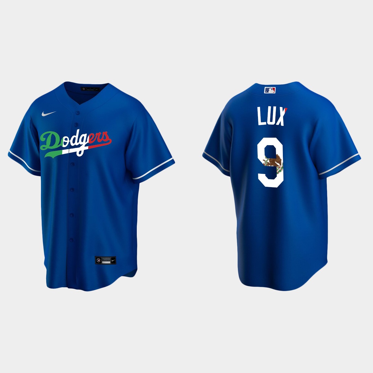 Gavin Lux Los Angeles Dodgers Mexican Heritage Night Jersey – Royal