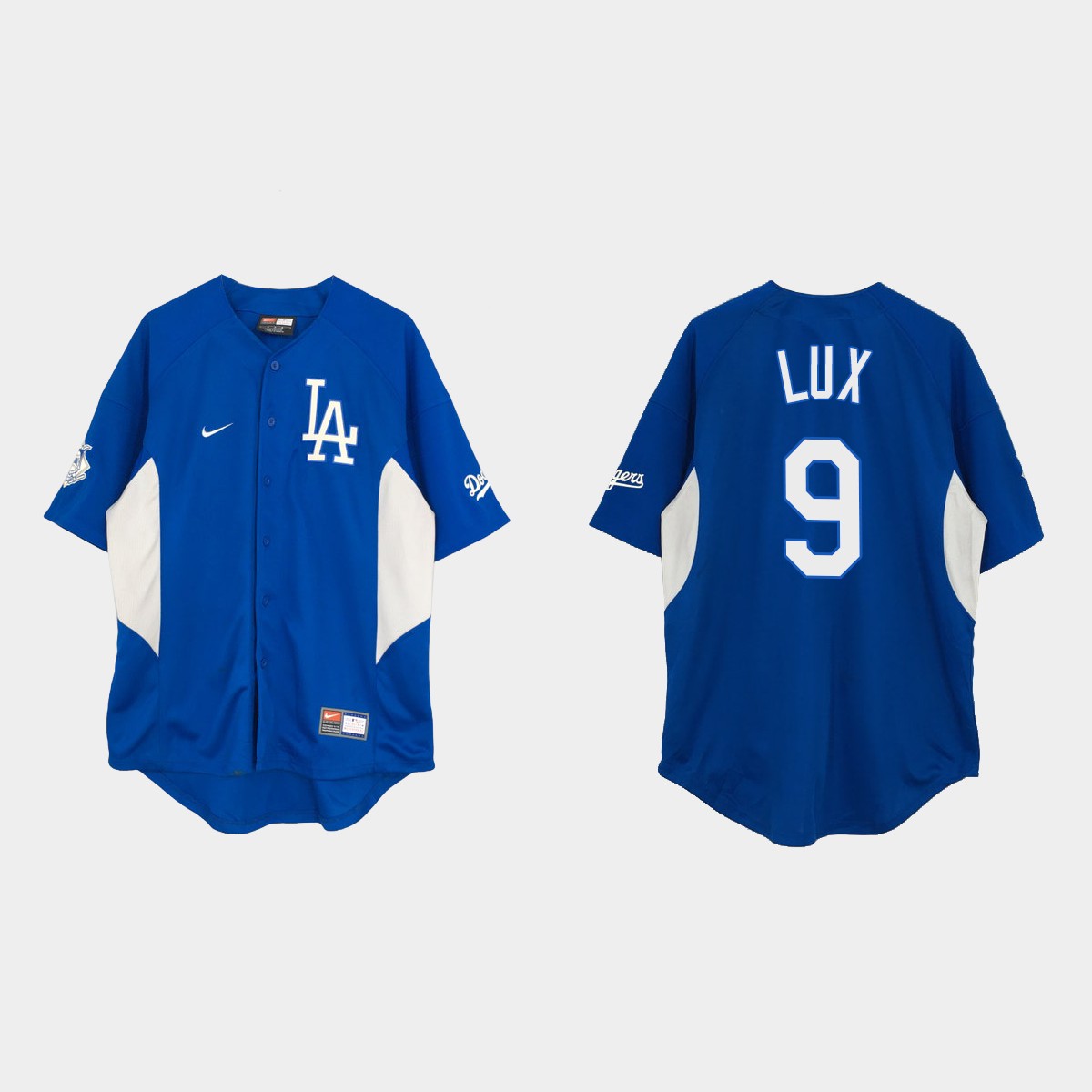 Gavin Lux Los Angeles Dodgers Vintage Jersey - Royal