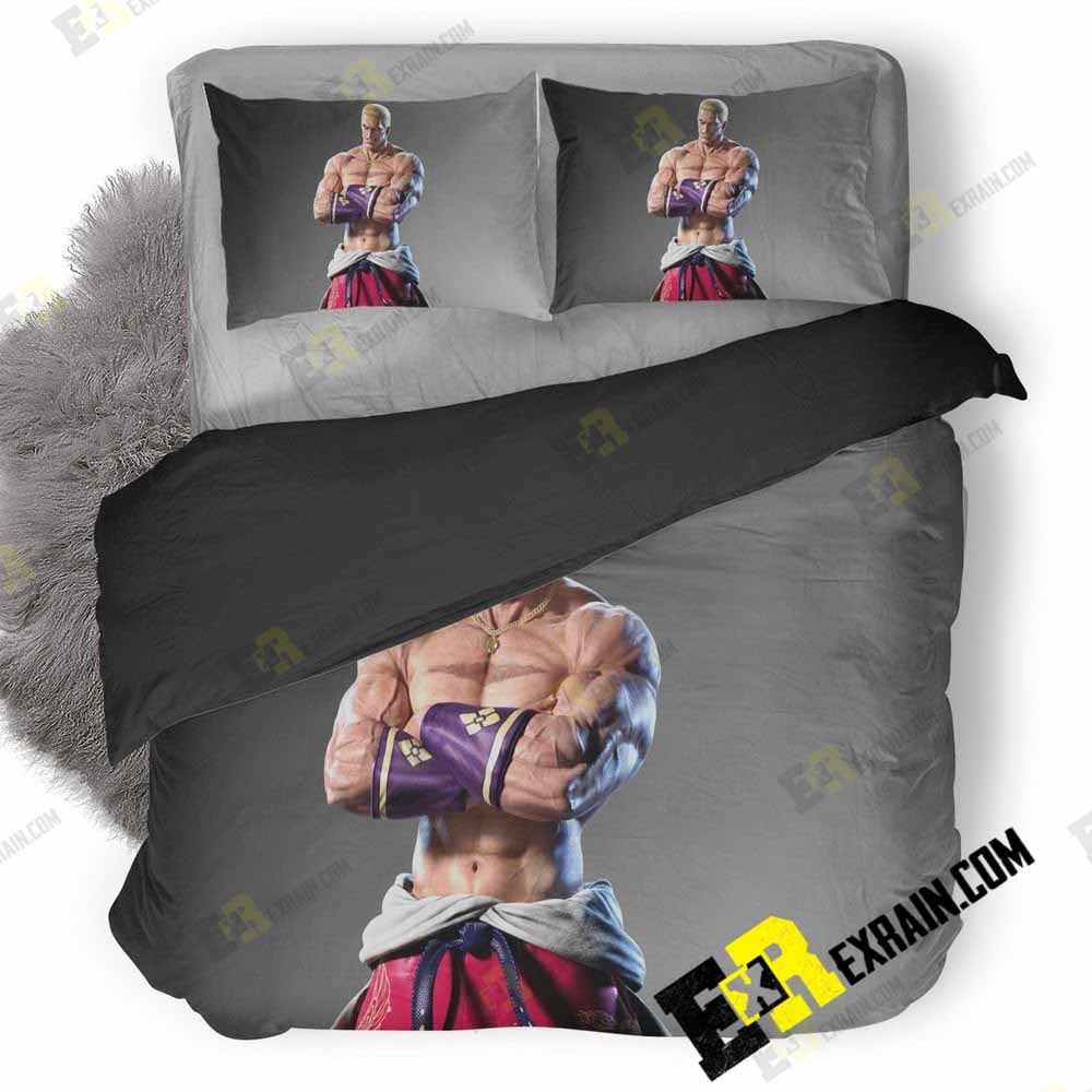 Geese Howard Tekken Ultra Je 3D Customized Duvet Cover Bedding Set