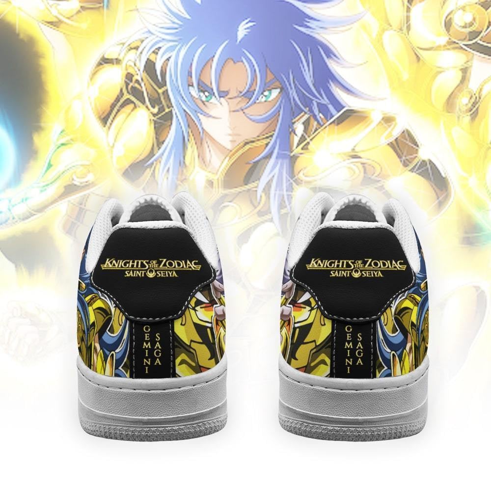 Gemini Saga Sneakers Uniform Saint Seiya Anime Shoes