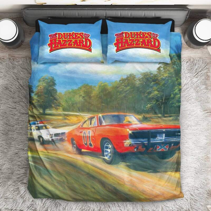 General Lee Vintage 3D Customized Duvet Cover Bedding Set