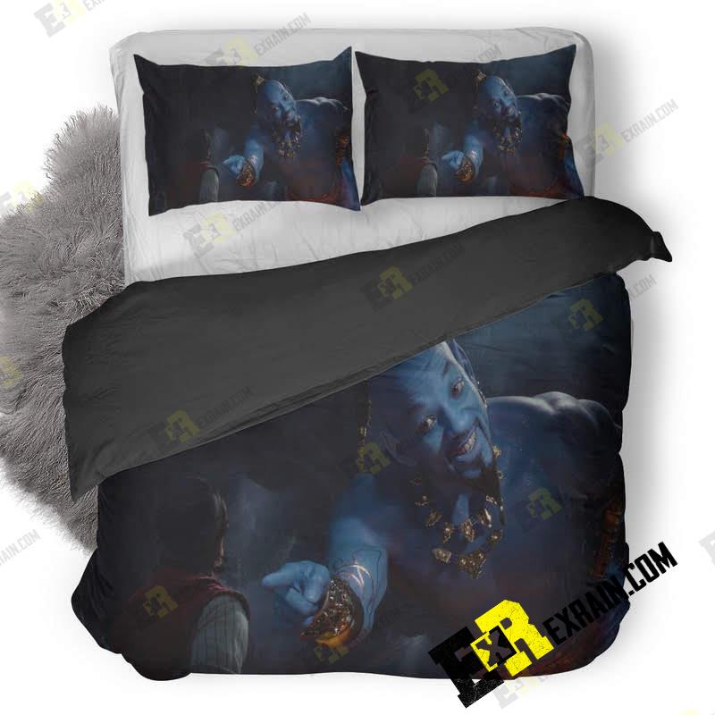 Genie In Aladdin 7G 3D Customized Duvet Cover Bedding Set