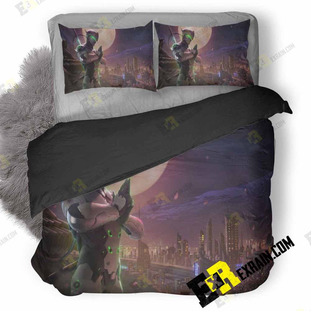 Genji 86 3D Customized Duvet Cover Bedding Set