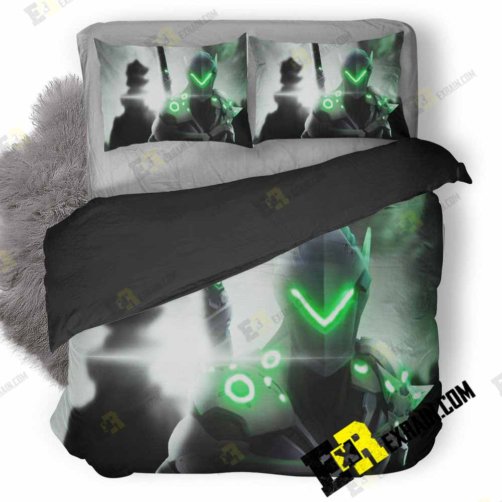 Genji Ei 3D Customized Duvet Cover Bedding Set