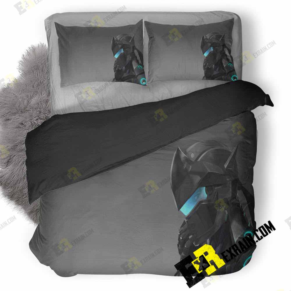 Genji Overwatch Fan Art E6 3D Customized Duvet Cover Bedding Set