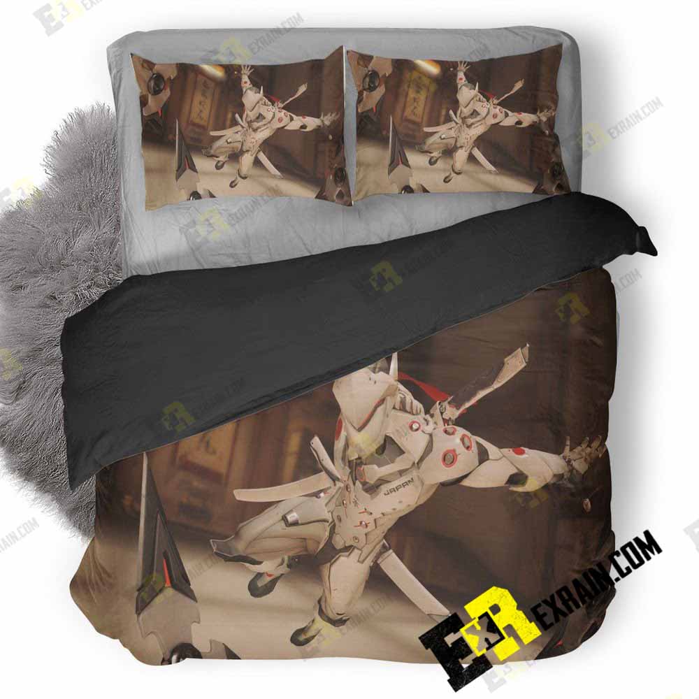 Genji Overwatch Gameplay To 3D Customized Duvet Cover Bedding Set