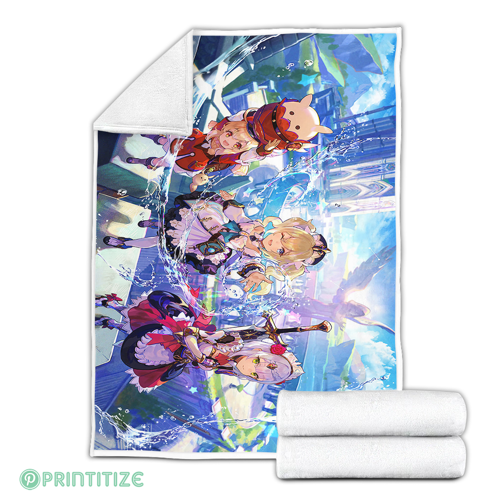 Genshin Impact Fleece Blanket