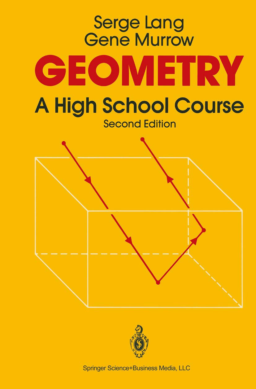 Geometry: A High School Course (PDF/EPUB Version)