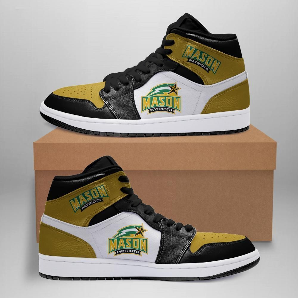 George Mason Patriots NCAA Fashion The best sneakers High Top Air Jordan Sneaker, Air Jordan Hightop