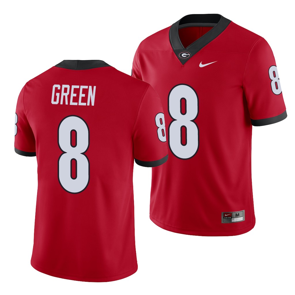 Georgia Bulldogs A.J. Green Red College Men's Alumni Player Jersey