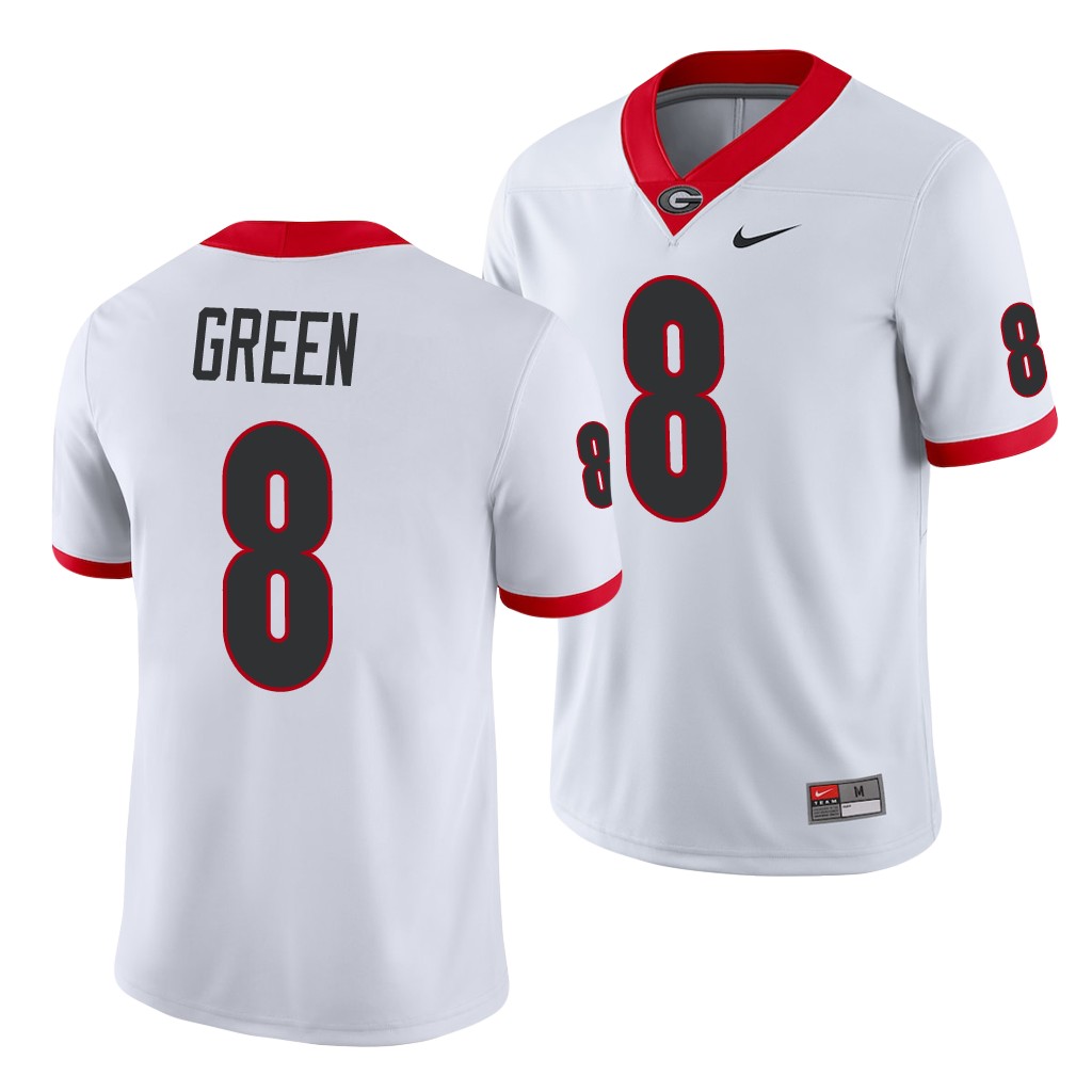 Georgia Bulldogs A.J. Green White Game Men's College Jersey
